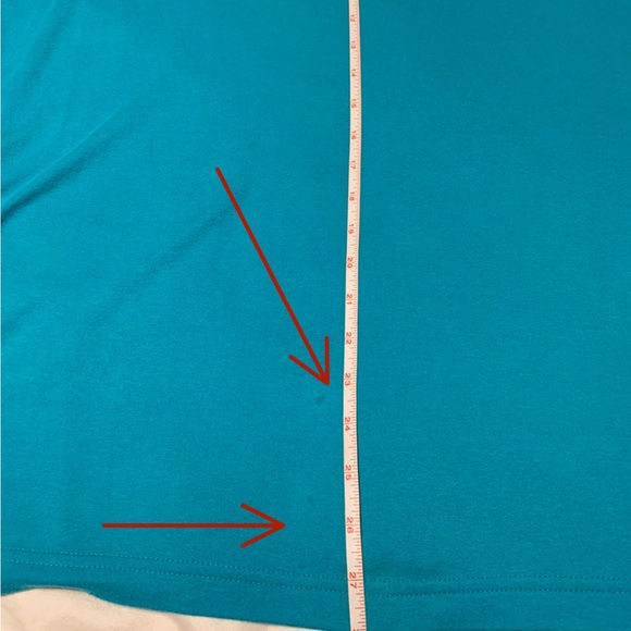 Quacker Factory 2-Piece Teal Cropped Set - Picture 9 of 10